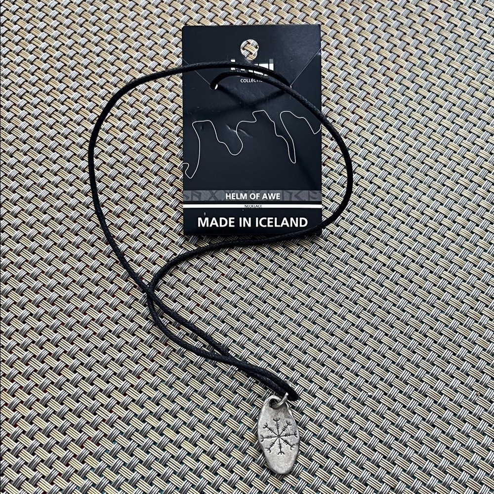 “Helm of Awe” Necklace Made in Iceland